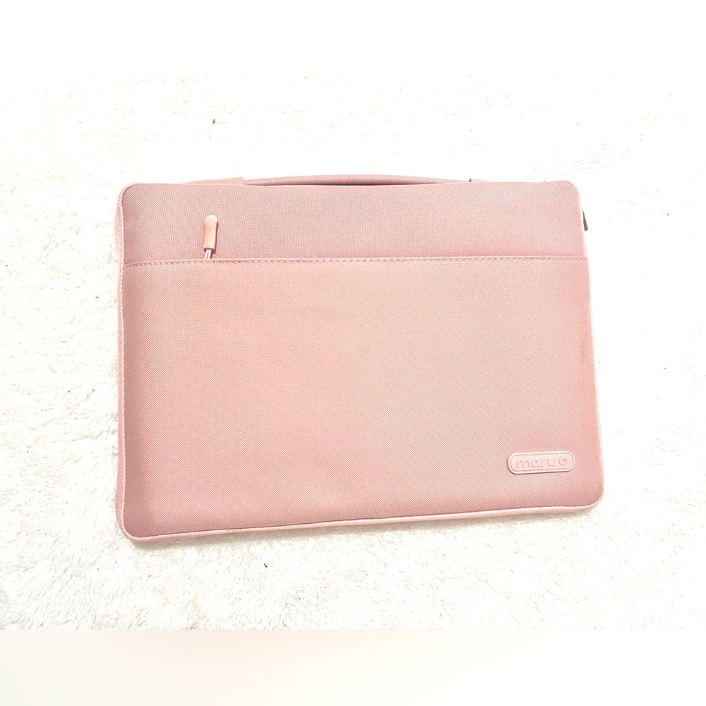 MISISO Laptop Case Pink Cover Sleeve 13 Inches Casing Keypad Cover Webcam Cover